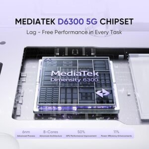 realme NARZO 80 Lite 5G (Crystal Purple, 6GB+128GB) | 6000mAh Long-Lasting Battery | MediaTek Dimensity 6300 5G | AI Assist | IP64 Rated Water & Dust Resistance | Military-Grade Durability