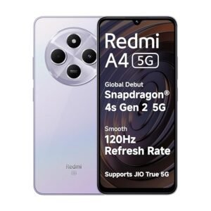 Redmi A4 5G (Sparkle Purple, 4GB RAM, 64GB Storage) | Segment Largest 6.88in 120Hz | 50MP Dual Camera | 18W Fast Charging | Charger in The Box