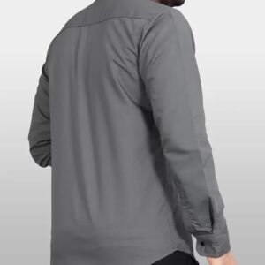 CB-COLEBROOK Men’s Regular Fit Solid Soft Touch Cotton Casual Shirt with Pocket Design with Spread Collar & Full Sleeves (Available in Plus Size)