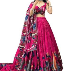 Silk Lehenga Choli
