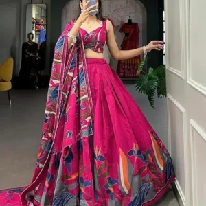 Silk Lehenga Choli
