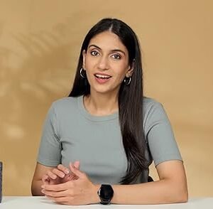 Titan Crest 1.43” AMOLED Smart Watch for Productivity with BT Calling, AI Morning Briefs, Functional Crown, Health Tracking, Aluminium Body, 100+ Sports Modes, Smartwatch for Men and Women – Black