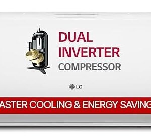 LG 1.5 Ton 3 Star DUAL Inverter Split AC (Copper, AI Convertible 6-in-1, VIRAAT Mode, Diet Mode+, Faster Cooling & Energy Saving, HD Filter with Anti-Virus Protection, US-Q18JNXE, White)