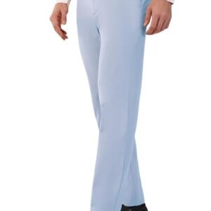 SaintX Men’s Premium 4-Way Comfort Stretch Formal Trousers | Smart Moisture Wicking Wrinkle Free Fabric | Smarter Techno Flex Expandable Waistband | Stylish Slim Fit | Daily Office Wear