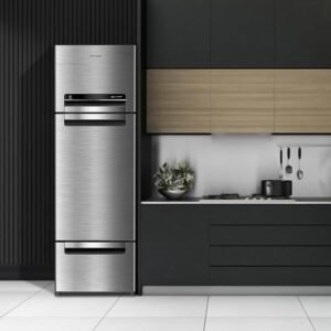 Whirlpool 235 L Frost Free Triple-Door Refrigerator (FP 253D PROTTON ROY RADIANT STEEL(Z) Double Door Refrigerator space)