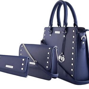 FLYING BERRY Women Handbags Combo | Vegan Leather | Attractive Satchel Bags Purse | Sling Bags For Women With Long Strap And Clutch Wallet, Set of 3pcs