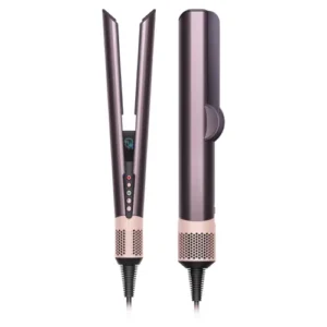 Dyson Airstrait Hair Straightener | Hyperdymium™ Motor | Wet-to-Dry Styling | Intelligent Heat Control | Fast Drying & Smooth Finish (Jasper Plum)