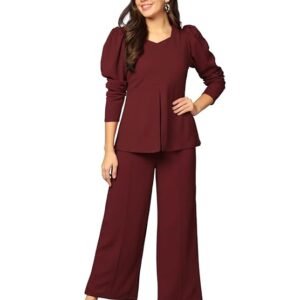 GRECIILOOKS Co Ord Set For Women Stylish | Dress for Women | Trendy Summer Travel Outfit | Lightweight 2 Piece for Holiday Look & Puja | A Line Dresses For Women | Stylish Midi Party Dress for Women | Winter Casual Wear