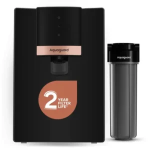 Eureka Forbes Aquaguard Enrich Neo Water Purifier with UV+UF 2X | 9 Stage Purification | 2 Year Filter Life | UV e-Boiling | 6 Litres Storage