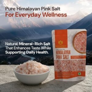 Maharishi Ayurveda Himalayan Pink Salt – 1000mg | Pack of 1 | Pure & Natural | Mineral Rich | Goodness of Pure Himalayan Rocks Enhanced With Taste And Nutrition