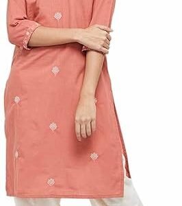 Max Women’s Cotton Straight Fit Straight Kurta