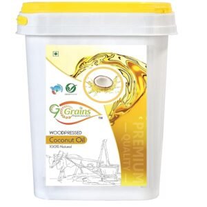 G7 GRAINS Organic Coconut Oil (15 Liter) Cold Pressed/Wood Pressed Oil | Nariyali Ka Tel/Coconut Kachi Ghani Oil